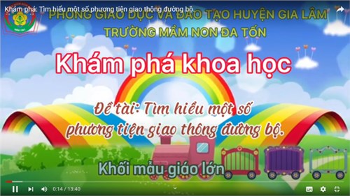 Hoạt động khám phá   Một số phương tiện giao thông phổ biến  - Giáo viên: Trần Thị Tuyết Chinh